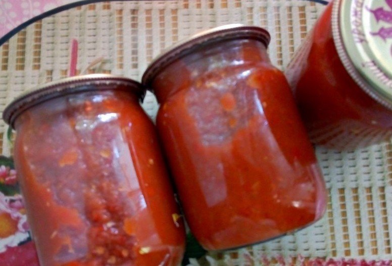 Домашний кетчуп из помидор на зиму