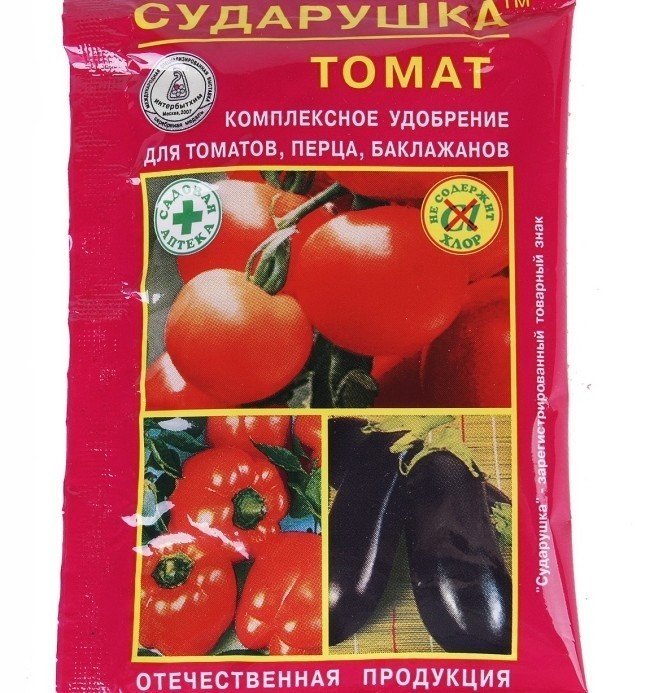 Комплексные удобрения сударушка для томатов